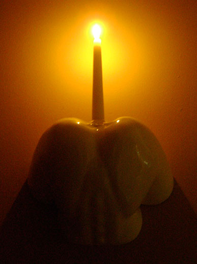 Candelabia candle holder