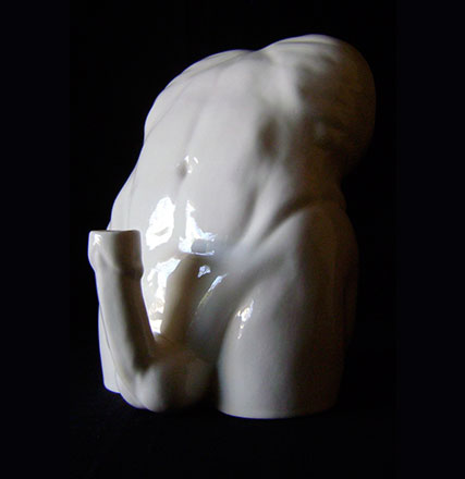Candlesdick erotic candle holder view 8