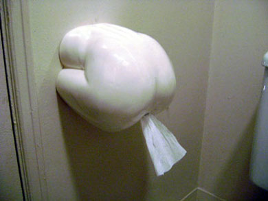 Take Two male toilet tissue dispenser wall mounted